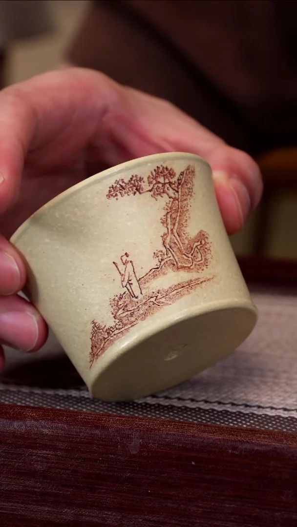 紫砂杯子C1主人杯（定风波）90cc多样性发其一