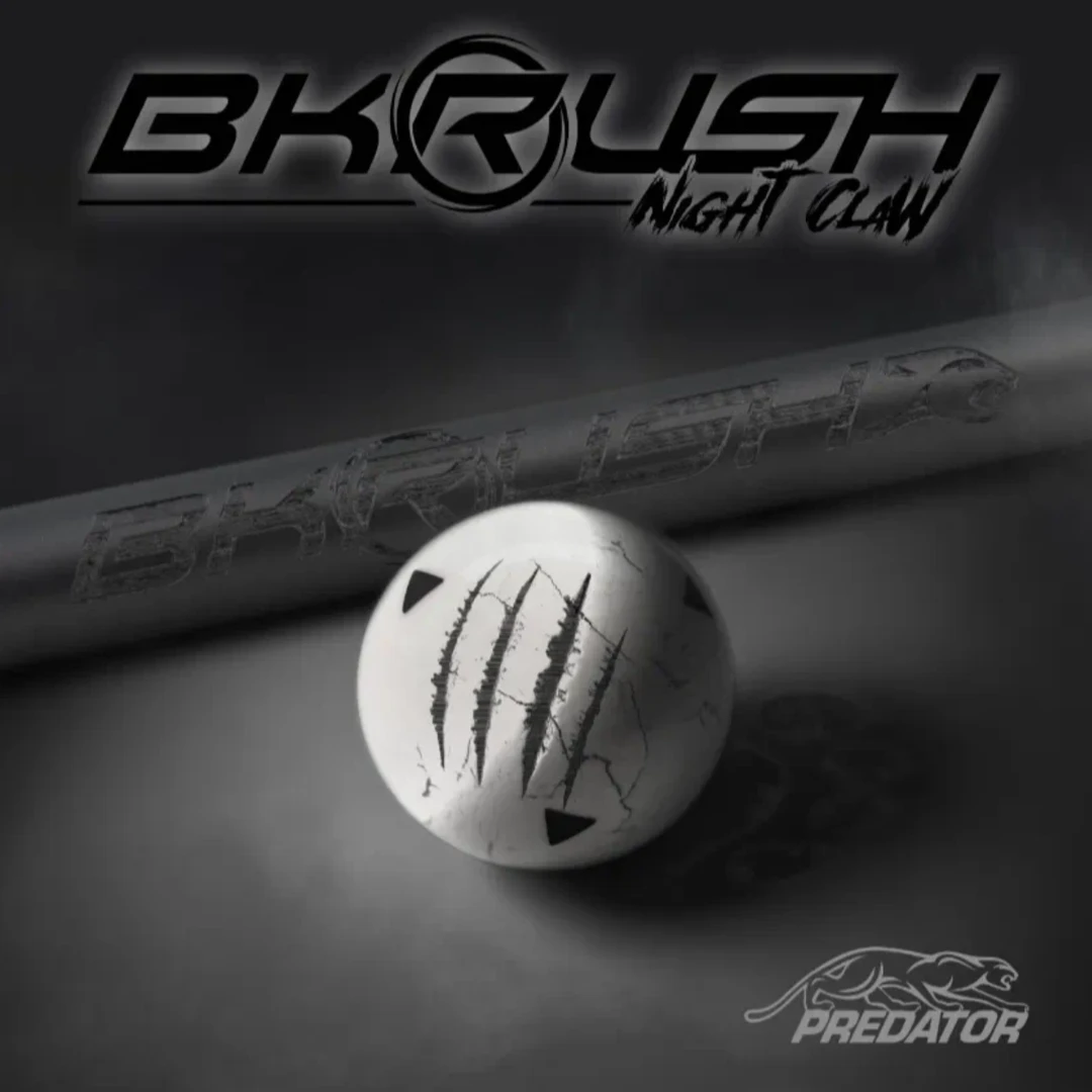 Predator美洲豹bkrush系列冲杆暗夜魔爪碳纤维中式八球美式九球
