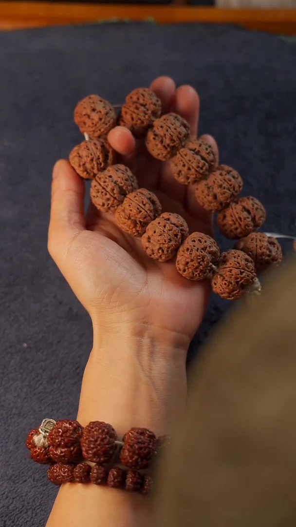 手串金刚菩提27mm金标级标款梅花大金刚菩提手串