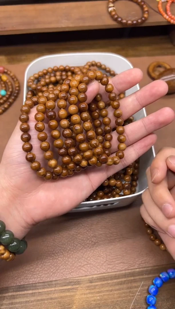 库克手串库克卡8mm圆珠 素圈