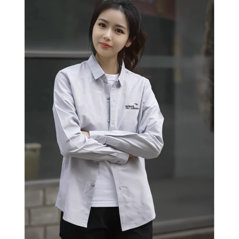 2025秋季新款长袖衬衫男士潮流百搭衬衣韩版修身商务休闲寸衣男装