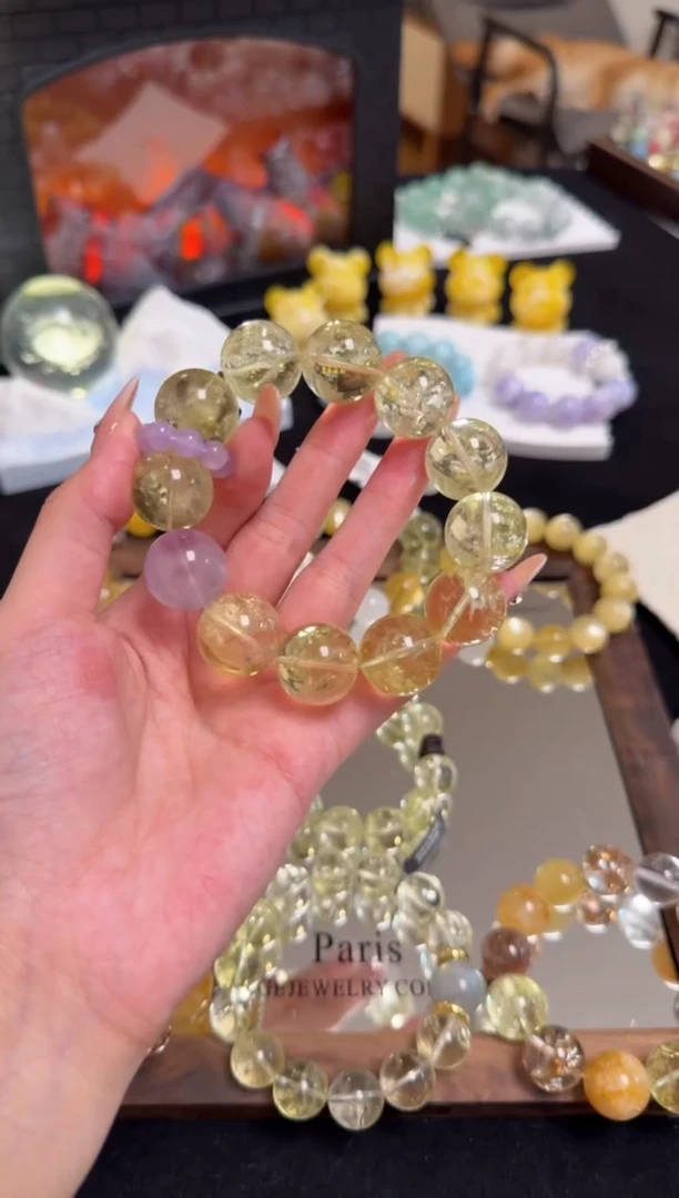 未镶嵌手串水晶福利款默认微瑕多样性发其一拍2个74.5