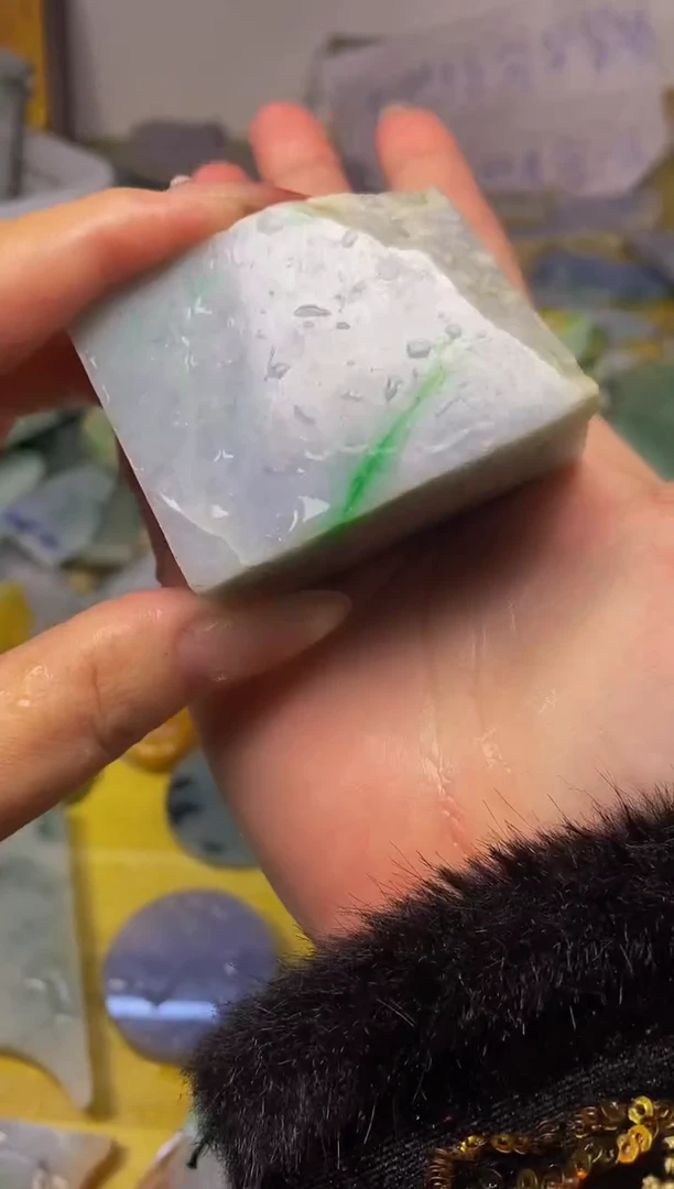 散珠翡翠天然缅甸翡翠A货584