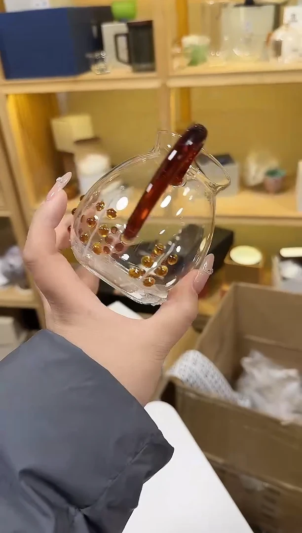 琥珀913清悦公道杯带花