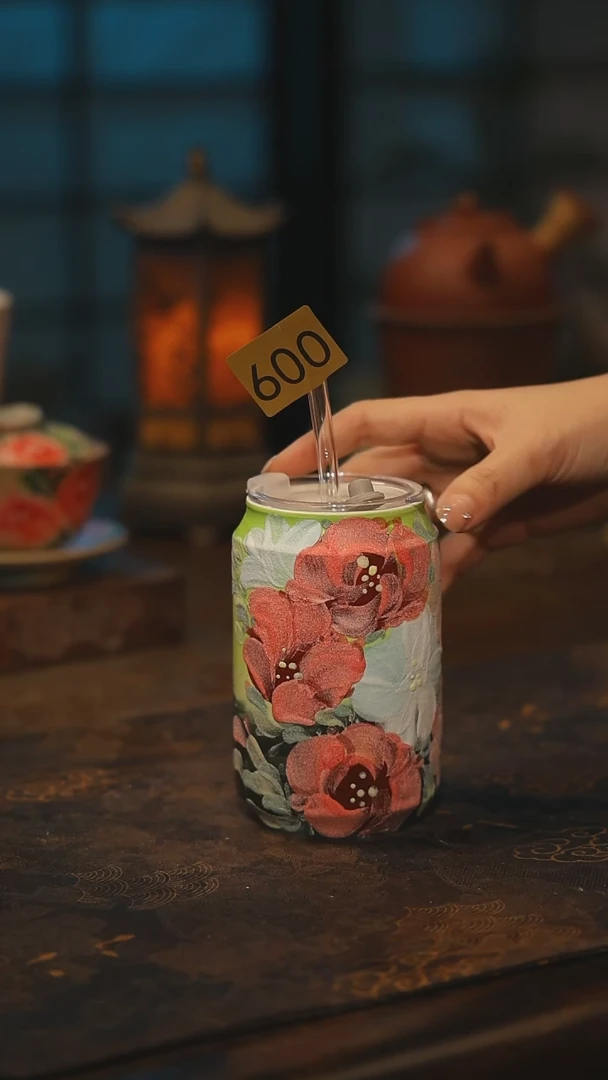 陶瓷景德镇高温釉下彩手工手绘款式