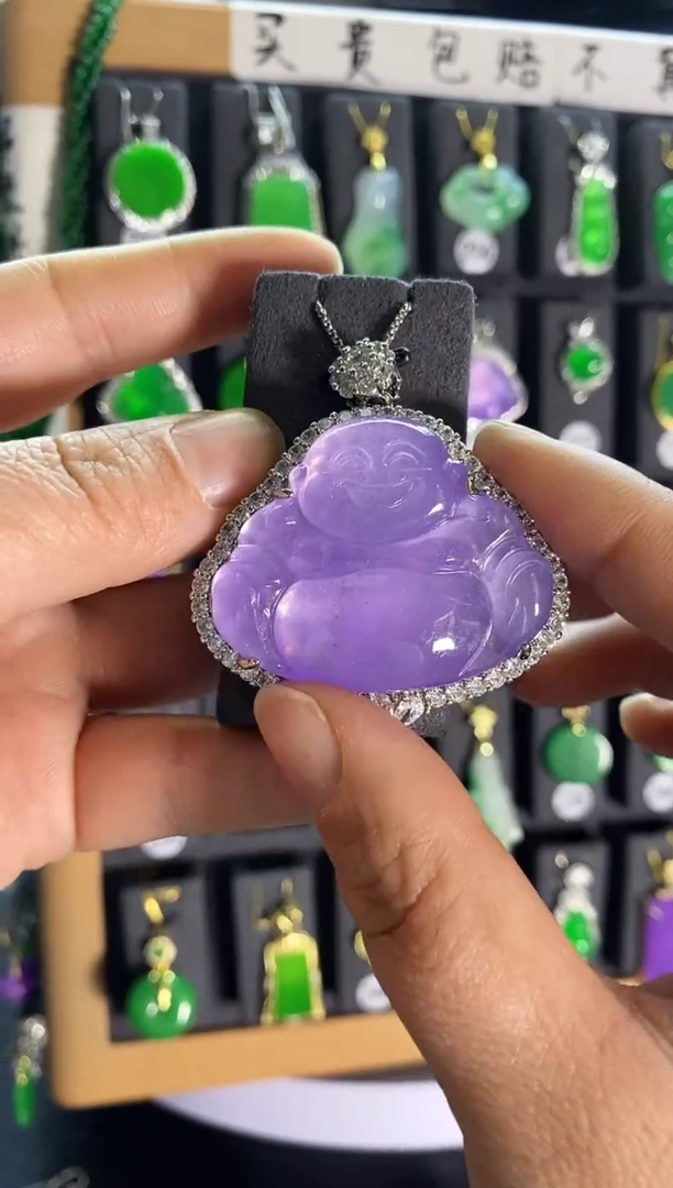 【闪购商品】翡翠耳饰银S925镶嵌236...
