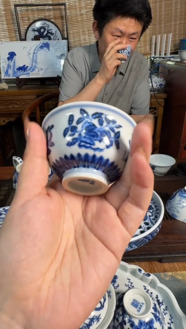 愚拙造物三多压手杯