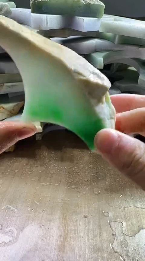 裸石翡翠缅甸翡翠A货花172