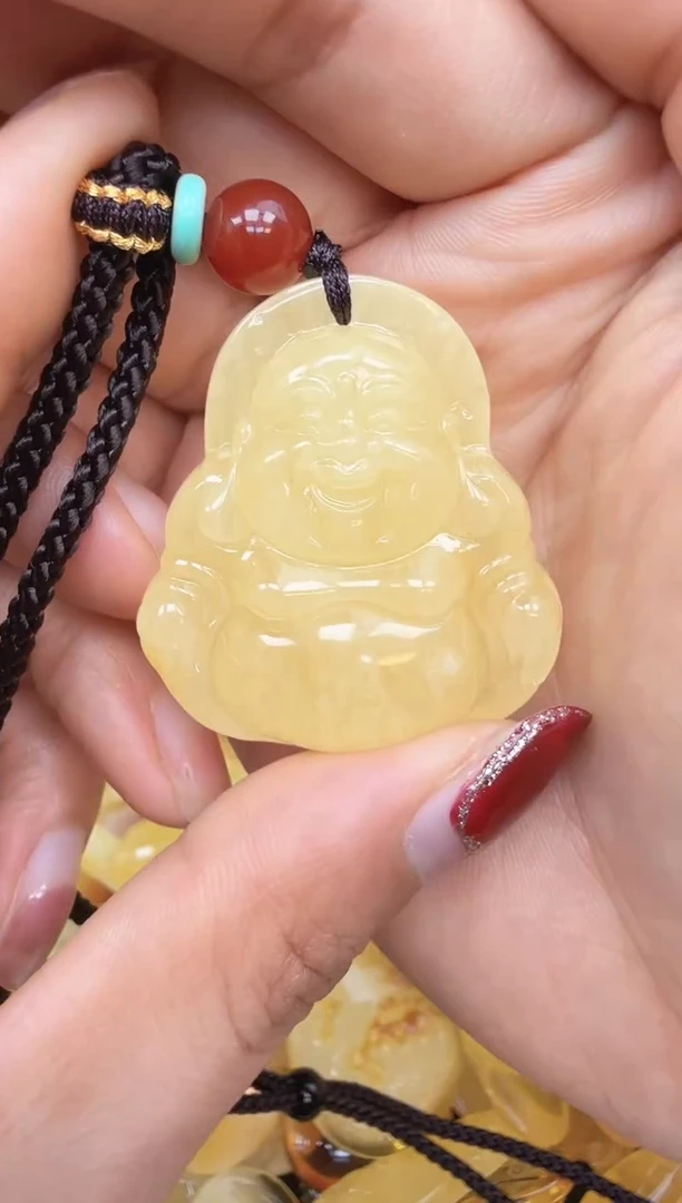 【闪购商品】琥珀裸石未镶嵌挂坠