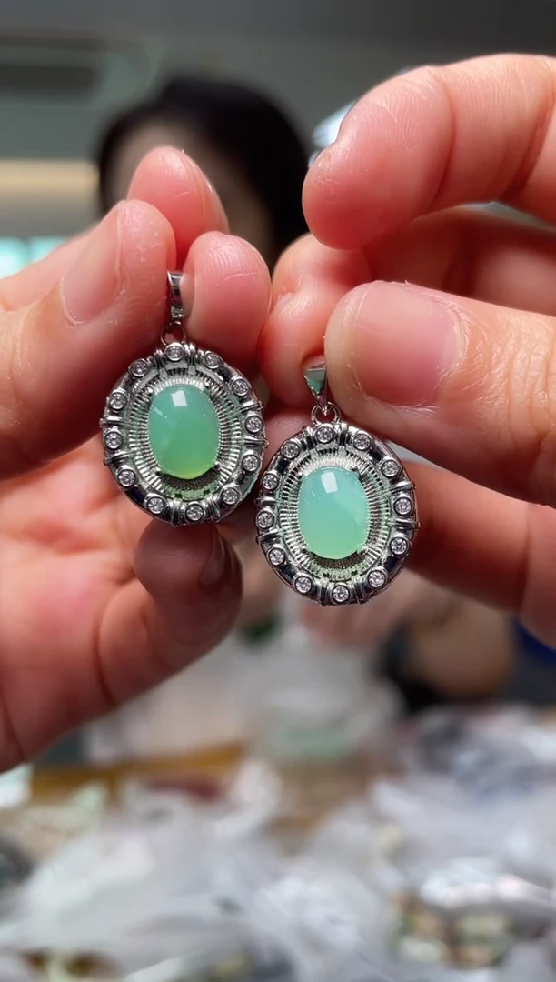 和田玉未镶嵌颈饰（多样性单个发货）