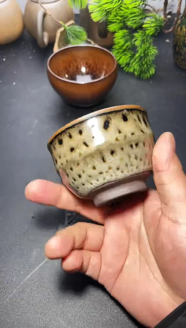 茶盏83叶紫建盏