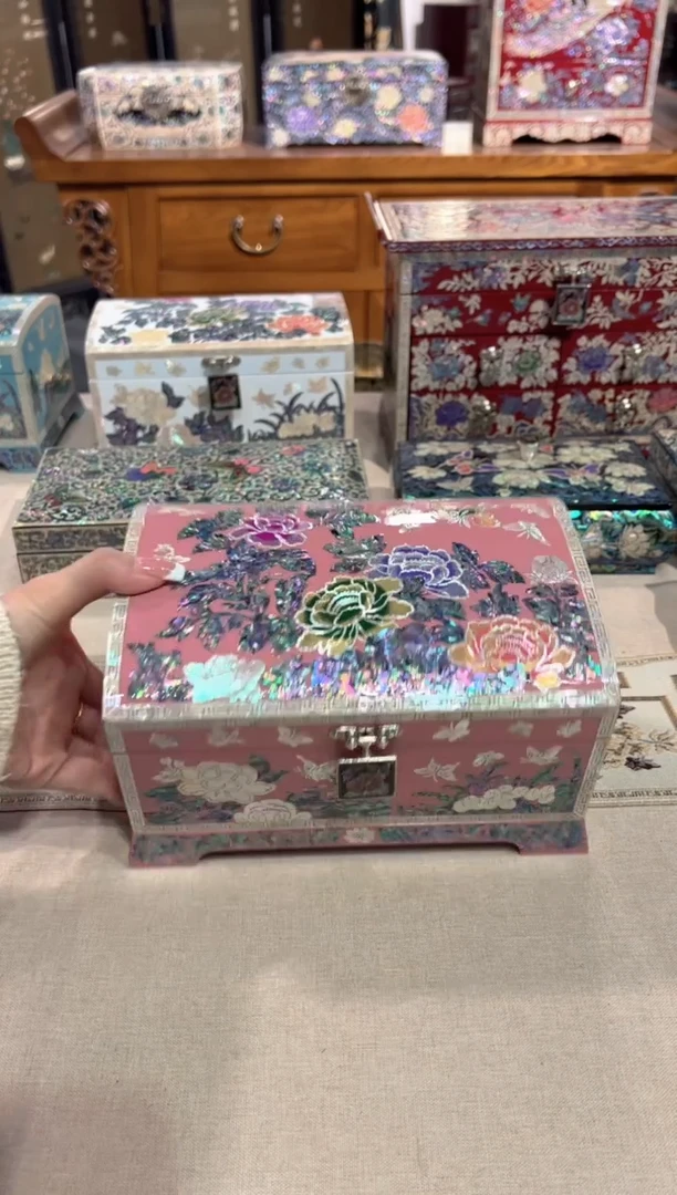 【闪购商品】按扣全贝底·弘贝雅螺钿漆器文化馆