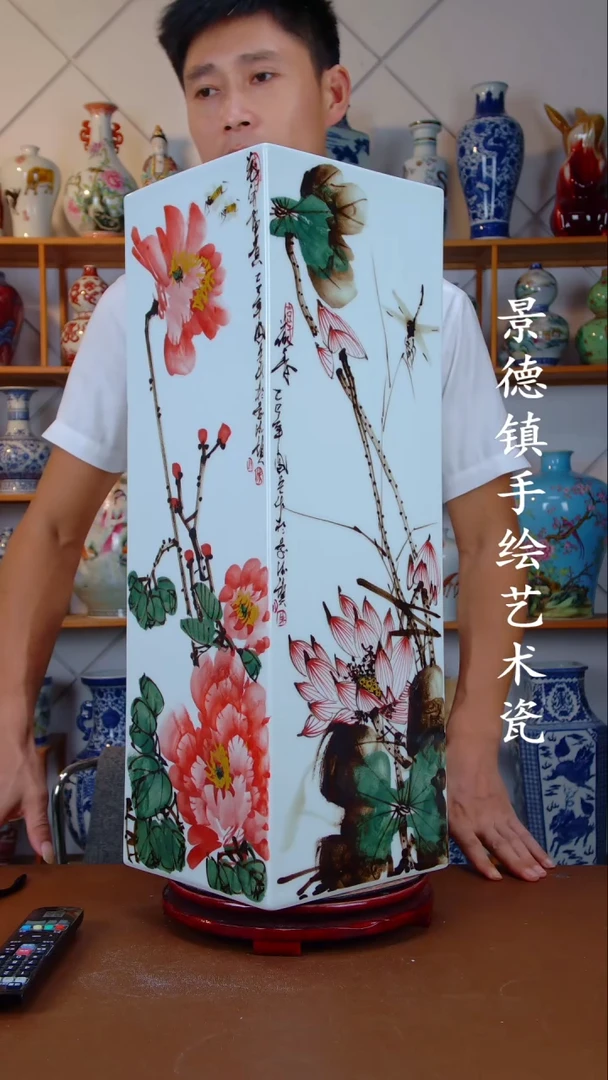 现代景德镇手工手绘陶瓷摆件62