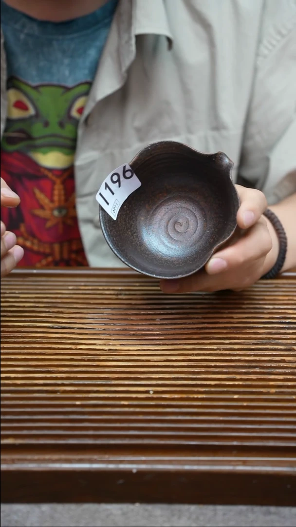 万古烧粗陶手工茶具