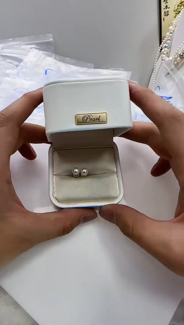 【闪购商品】海水珍珠DA18K金镶嵌a1570 耳钉6