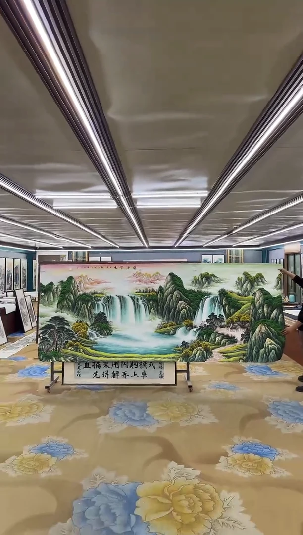 绘画M刘雪红-大丈二-山水国画