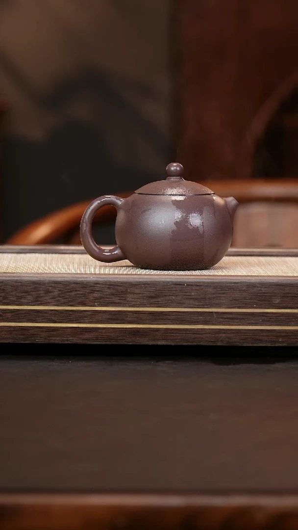 茶壶紫砂四号井底槽清  西施壶