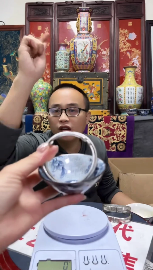 摆件陶摆件陶瓷H562  一对