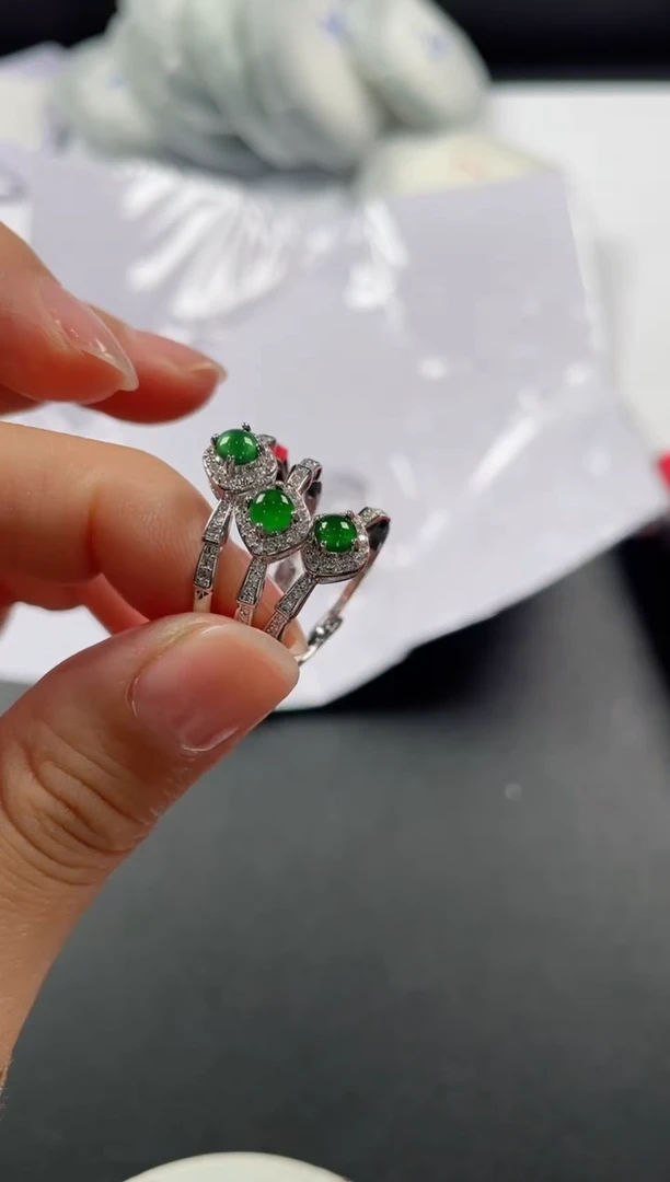 翡翠戒指未镶嵌13（多样性发一件）