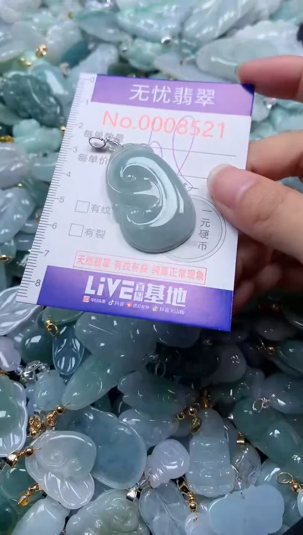 颈饰未镶嵌翡翠8521