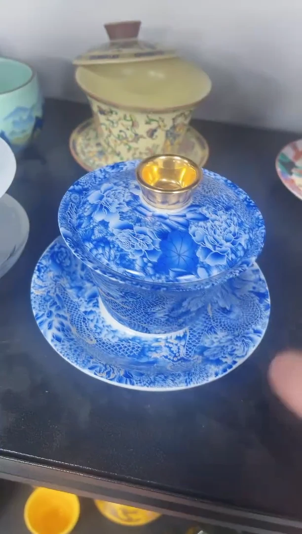 摆件青韵瓷华清货专属