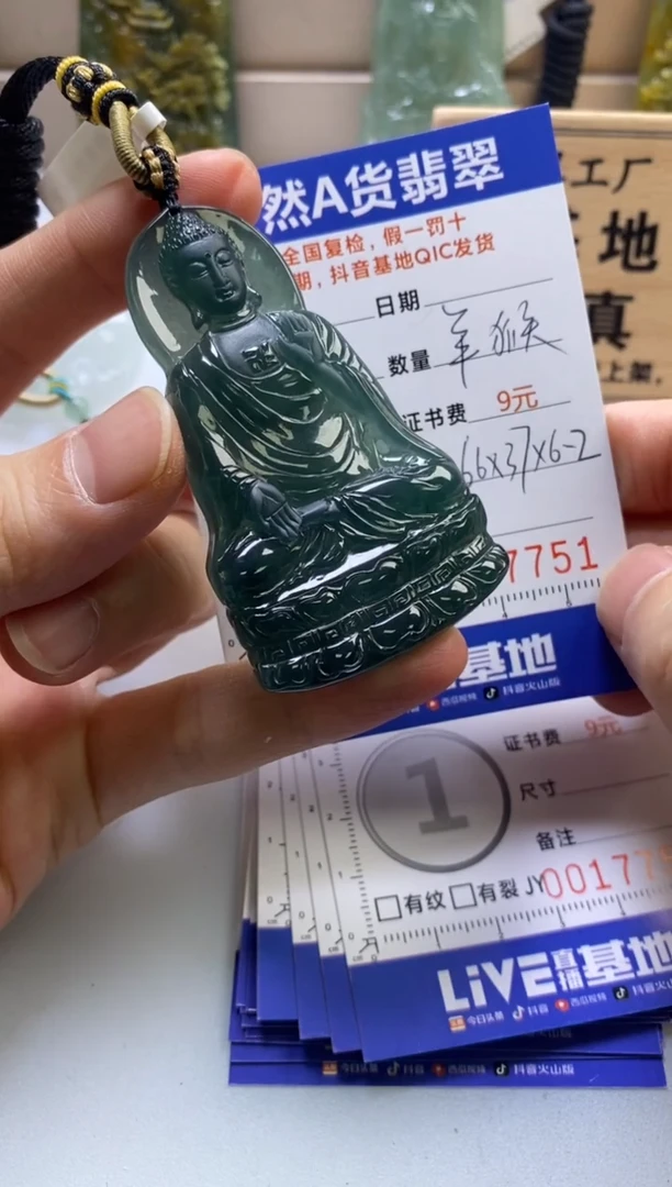 颈饰未镶嵌翡翠