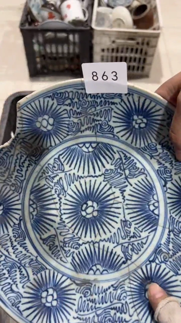 陶瓷半**头工艺品0915863