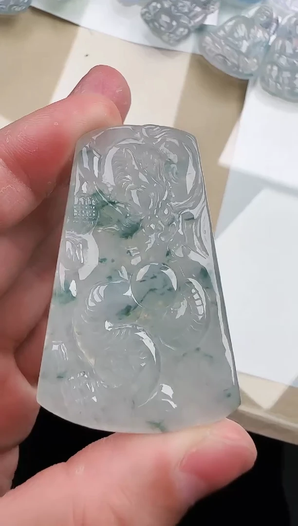 翡翠未镶嵌颈饰缅甸翡翠a货