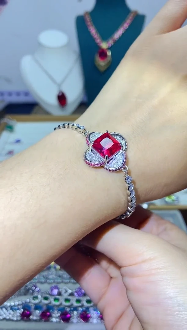 银S925镶嵌戒指烟晶3