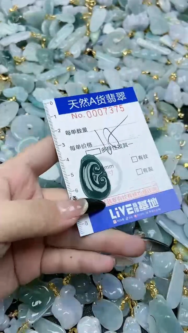【闪购商品】翡翠颈饰未镶嵌天然A货翡翠