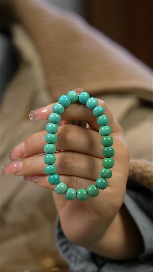 未镶嵌绿松石手串多样性发一