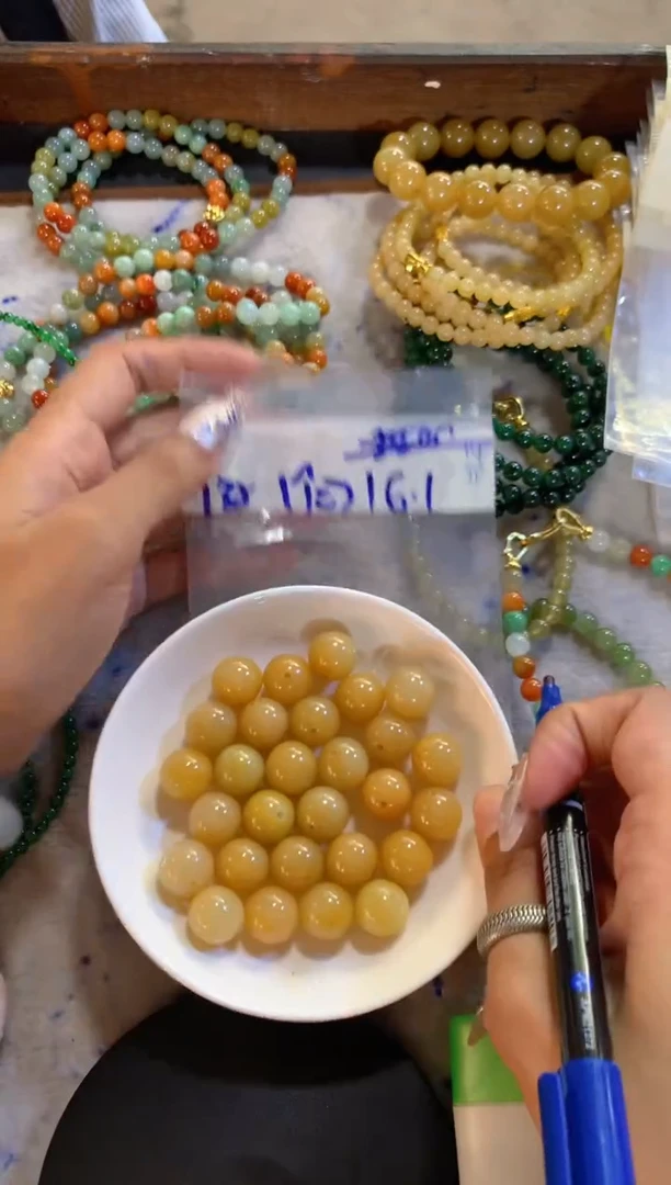 未镶嵌手链翡翠单珠天然缅甸翡翠多样性发货
