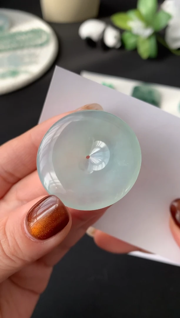 未镶嵌定制翡翠尺寸36*5.9