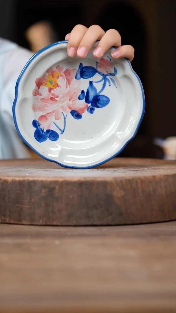 瓷片景德镇高温釉下彩（食品级）