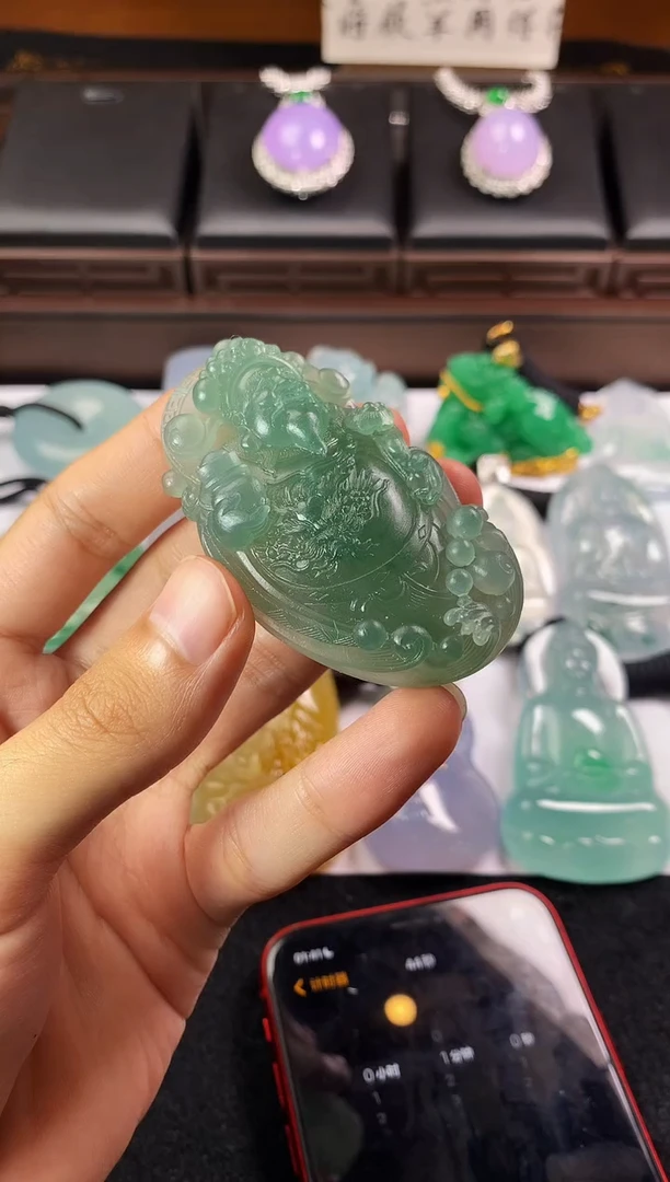 未镶嵌定制翡翠文**～PA毛货不退不换