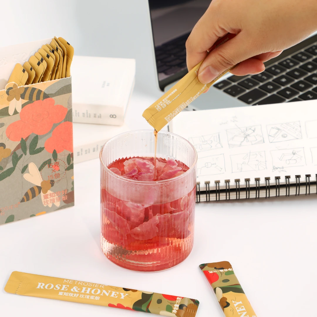 【蜜知玫好玫瑰蜜酿】15克*15条/盒