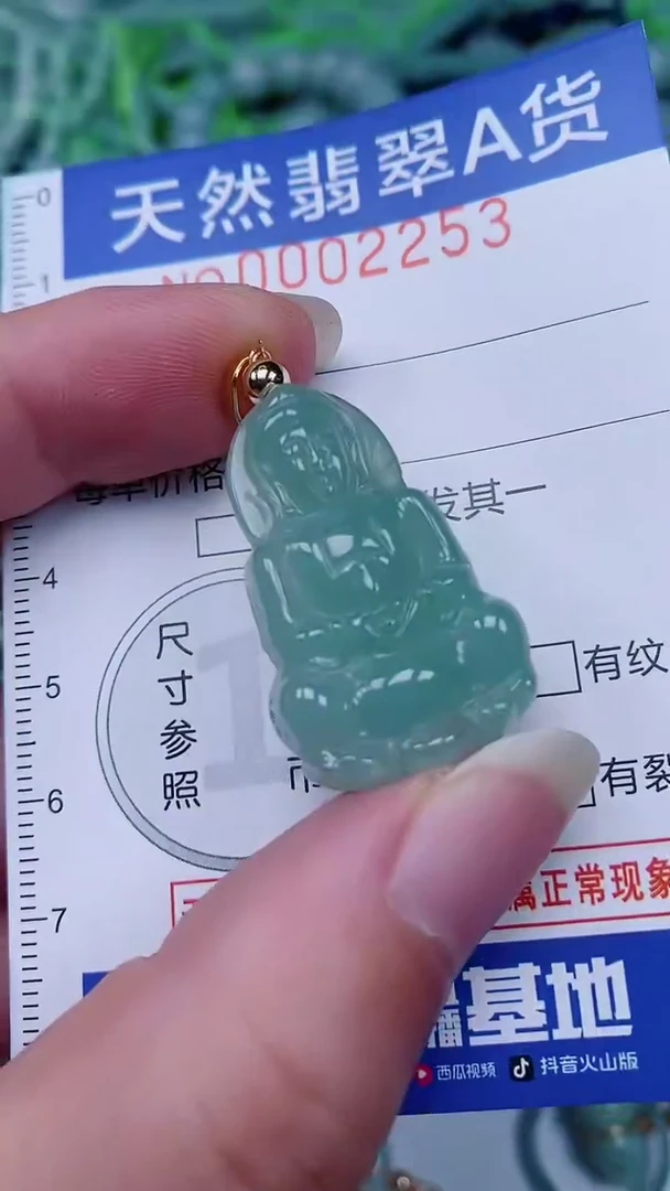 翡翠未镶嵌颈饰00002253