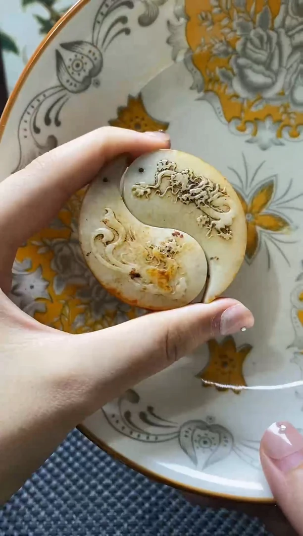 瓷片宽****7瓷片 瓷器 摆件 1对