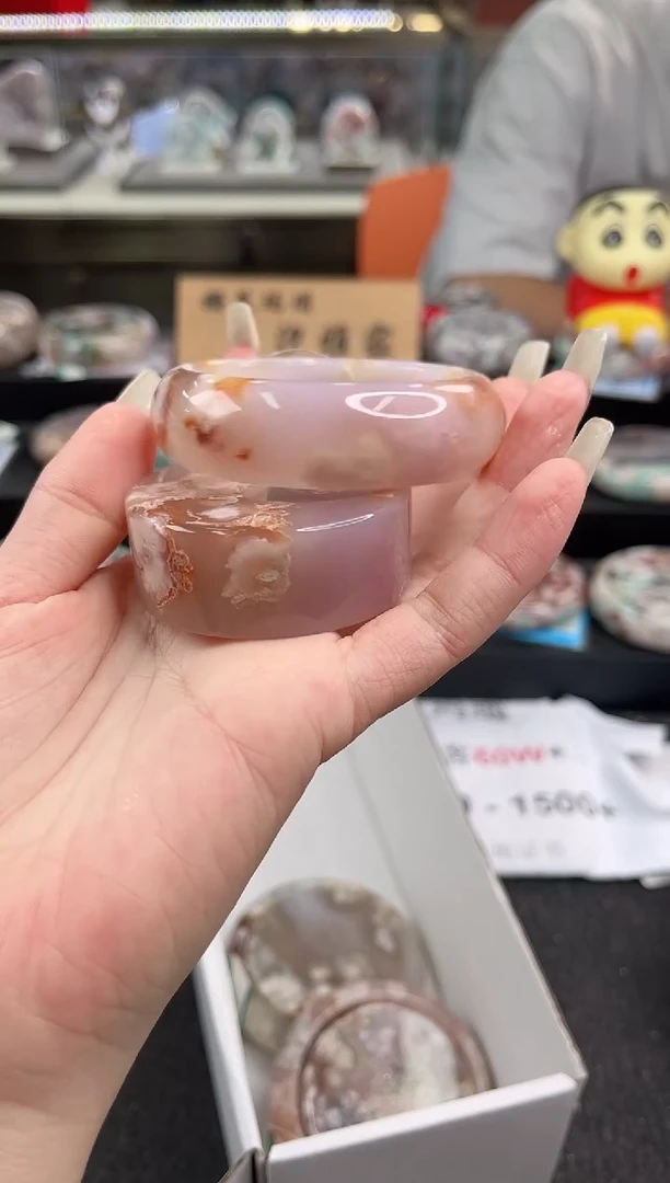 未镶嵌手镯石英质玉54圈口（赠品镯心）3751565