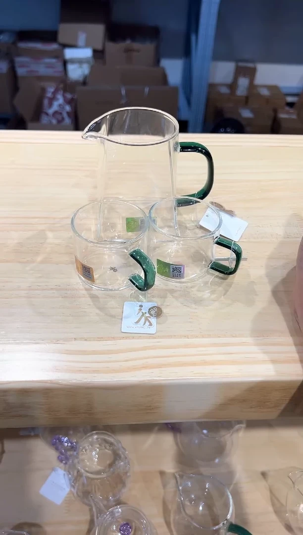 禾器瀚然茶海墨绿色+清禾杯墨绿2只