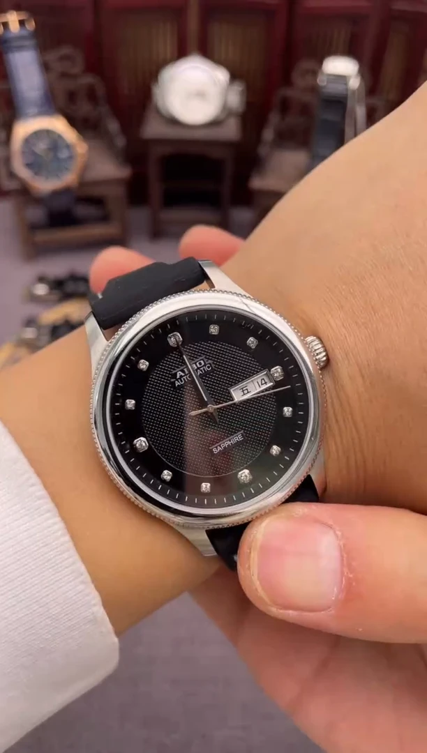 金属AIBO日本西铁城机芯孤品闪电购手表配件一只