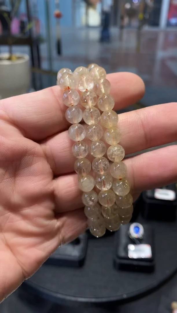 【闪购商品】发晶手链未镶嵌亏米福利