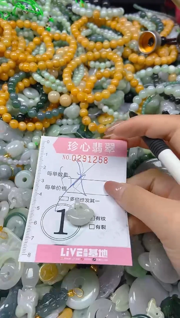 翡翠未镶嵌颈饰闪购0291258多样性发其一