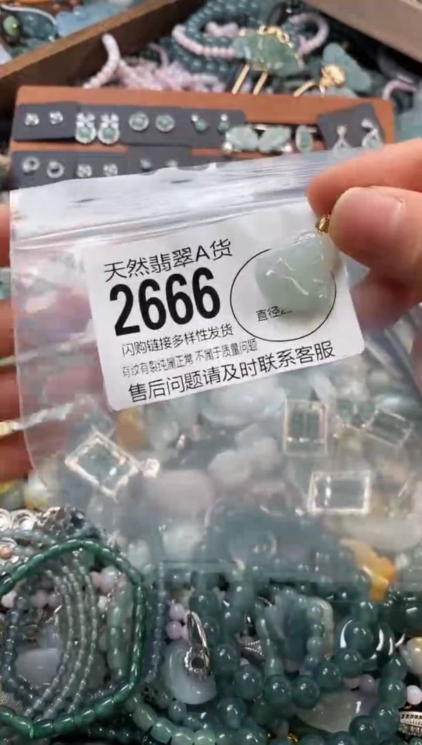 颈饰未镶嵌翡翠翡翠2666