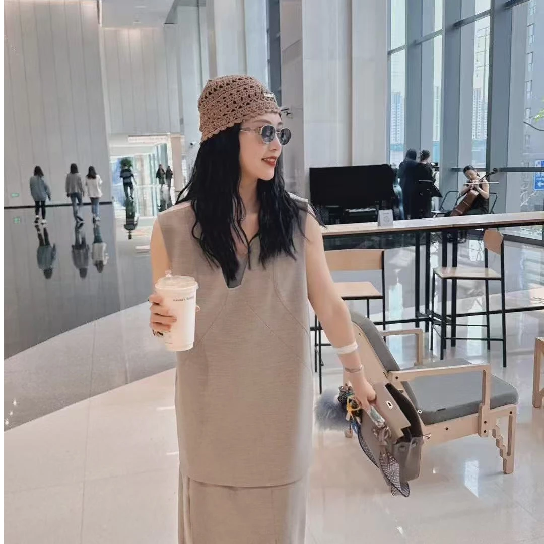 【时装周同款】YOEYYOU 两件拼接背心上衣