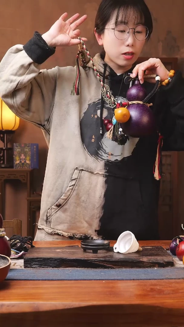 【闪购商品】345号精品大漆葫芦防腐防渗装水茶酒