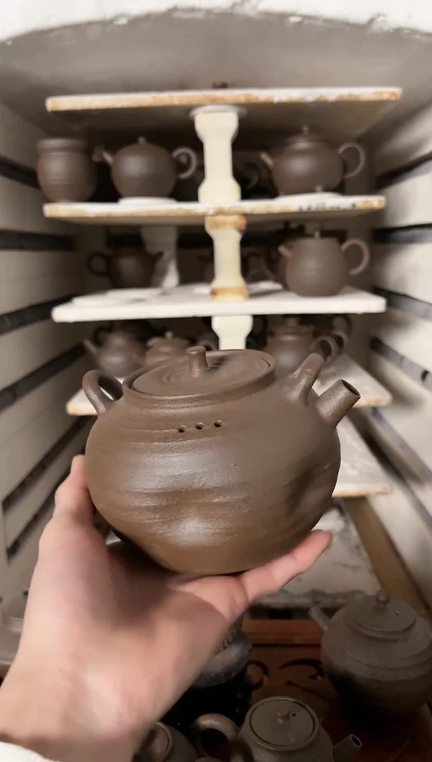 【闪购商品】冰碛岩 陶制手工壶