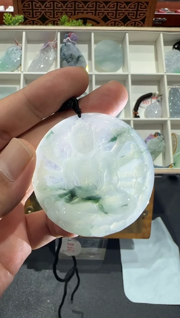 未镶嵌挂件翡翠A货翡翠多样性孤品