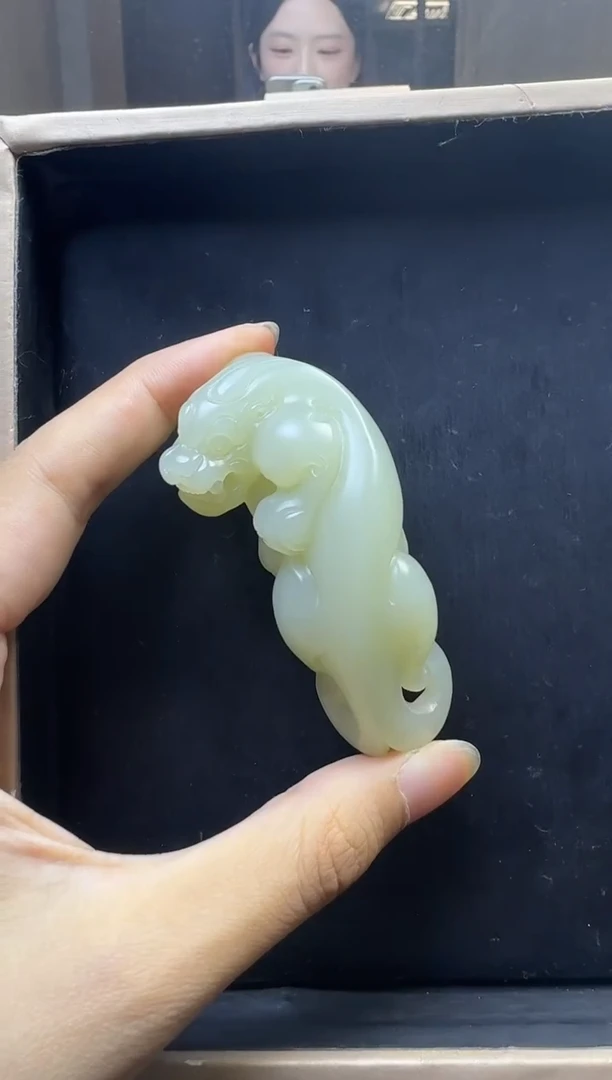 和田玉未镶嵌颈饰34