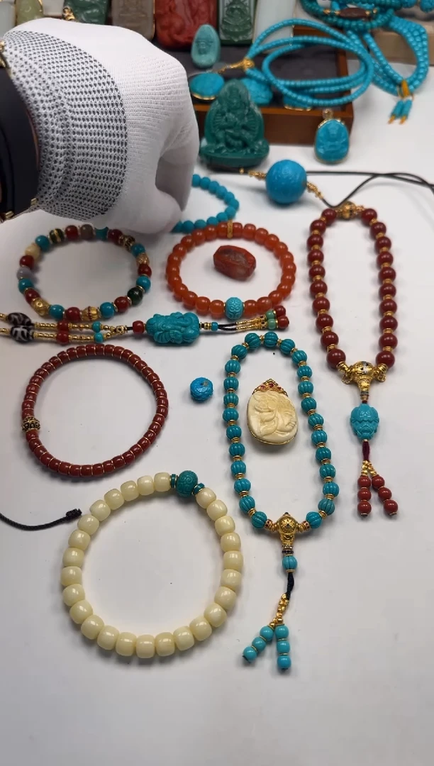 未镶嵌绿松石手串手串溏****~手串手串